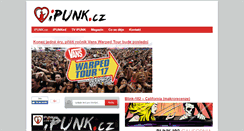 Desktop Screenshot of ipunk.cz